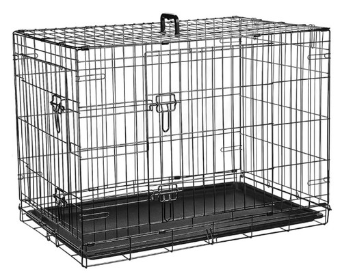 Inch folding metal dog - 24,