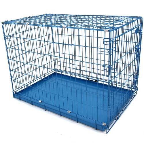 Dog cage puppy metal training - dog,