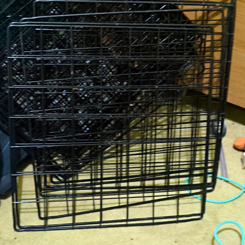 Black folding steel - folding, wire
