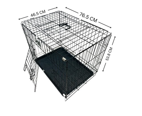 Dog cage puppy crate metal - cage,