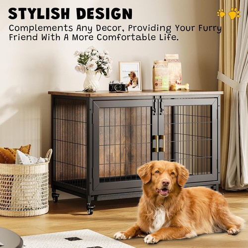 Dog crate furniture style - dog, furniture-style