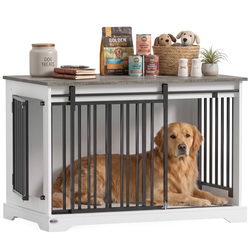 Pawhut 100 large dog crate - large,