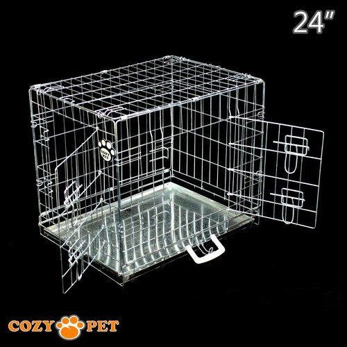 Dog cage cozy - pet, silver