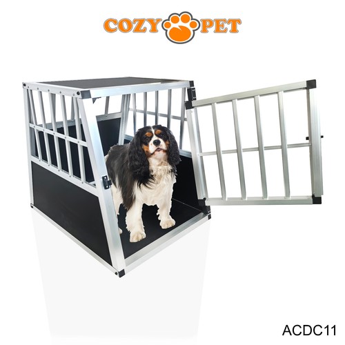 Car dog cage aluminium - aluminium, cozy