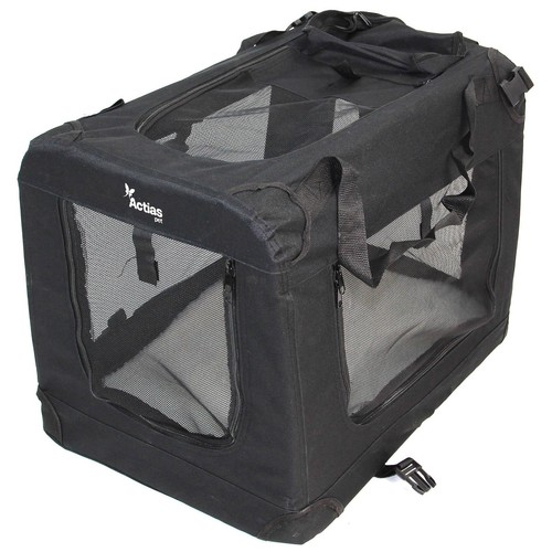 Fabric dog crate puppy carrier - fabric,