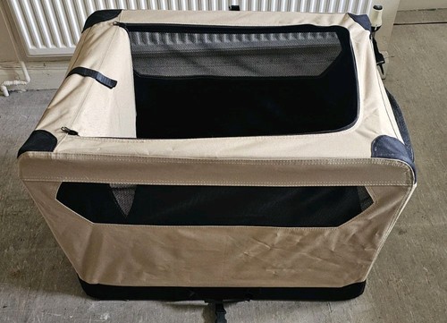 Folding dog crate - folding,