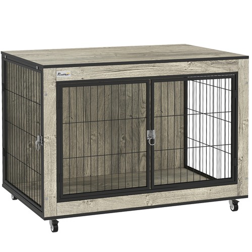 Pawhut dog crate - dog, furniture