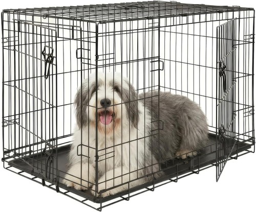 Door metal dog - door, crate