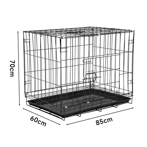 Small medium dog crate pet - medium,