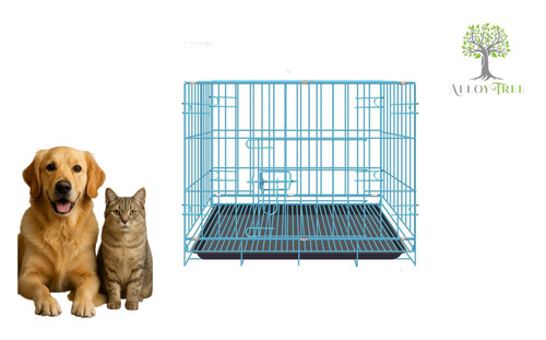 Dog crate cage metal - crate, puppy