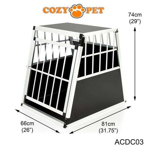 Car dog cage aluminium cozy - car,