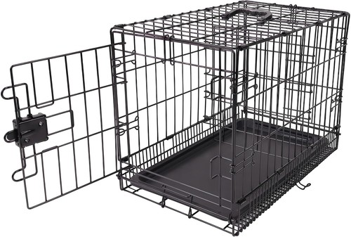 Amazon basics medium metal dog - amazon,