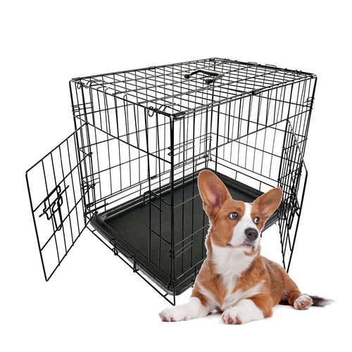 Foxhunter pet cage folding - foxhunter,