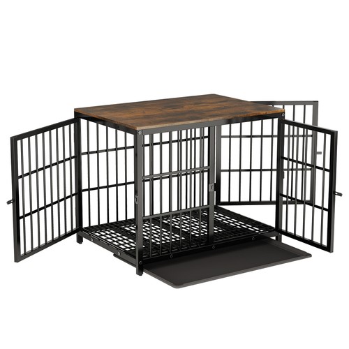 Heavy duty wooden dog - heavy, crate