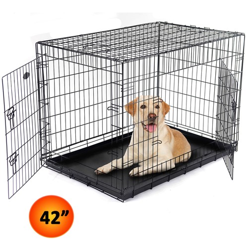 Metal dog cage - metal,