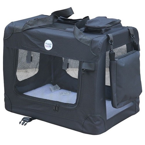 Hugglepets fabric dog crate - hugglepets,