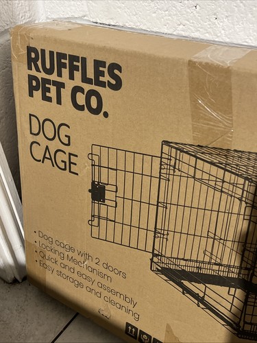 Metal dog cage - metal,