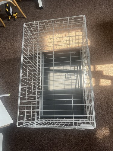 Folding steel wire dog - folding,